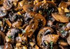 Garlic  के साथ तली हुई Mushrooms Recipes