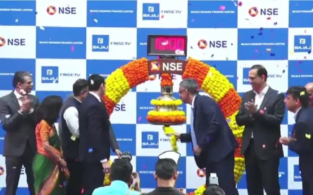 बजाज हाउसिंग फाइनेंस IPO: 114% प्रीमियम पर धमाकेदार लिस्टिंग