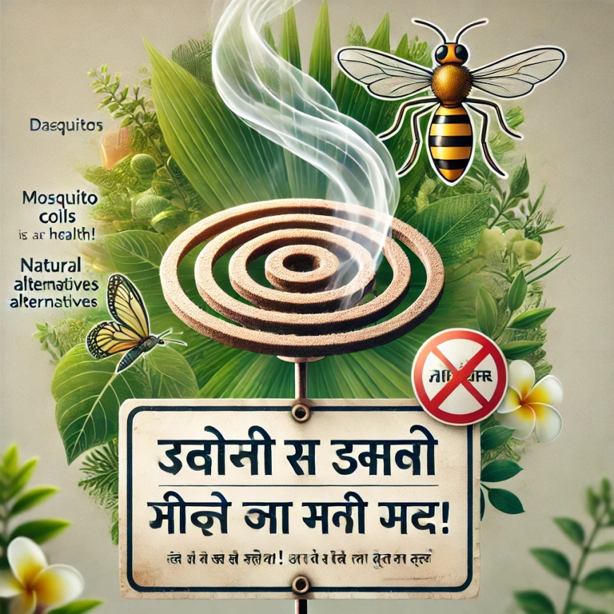 मच्छर मारने वाली धूप-कॉइल के खतरे और सुरक्षित विकल्प