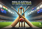 भारत बनाम ऑस्ट्रेलिया लाइव स्कोर: कौन जीतेगा यह रोमांचक मुकाबला?