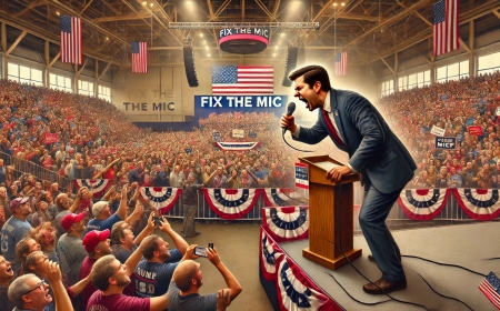 ट्रम्प की रैली में तकनीकी समस्याएँ: मिल्वौकी में भड़क उठे पूर्व राष्ट्रपति