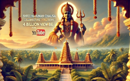 यात्रश्री हनुमान चालीसा: यूट्यूब पर 4 बिलियन व्यूज की ऐतिहासिक यात्रा