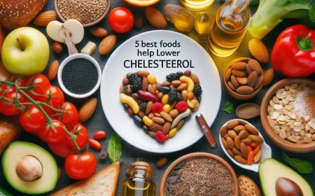 कोलेस्ट्रॉल कम करने के लिए 5 सबसे बेहतरीन खाद्य पदार्थ