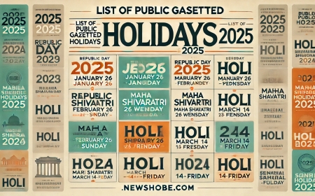 साल 2025 के लिए केंद्रीय कर्मचारियों की छुट्टियों की पूरी लिस्ट: जानें गजेटेड और ऑप्शनल अवकाश की जानकारी