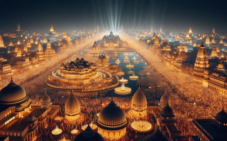 अयोध्या का ऐतिहासिक दीपोत्सव: 25 लाख दीपों से जगमगाया नया कीर्तिमान