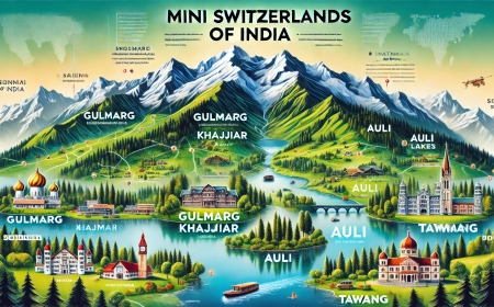 भारत के 'मिनी स्विट्ज़रलैंड्स': कितने देखे हैं आपने?
