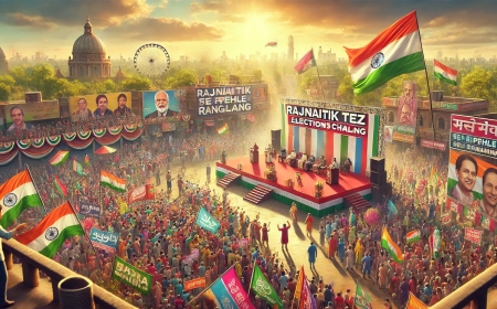 राजनैतिक तेज़: चुनाव से पहले की रंगीन छलांग?