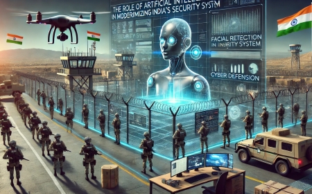 आर्टिफिशियल इंटेलिजेंस भारत की सुरक्षा प्रणाली को कैसे आधुनिक बना रहा है?