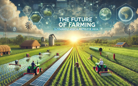 टाइटल: क्या भारत में टिकाऊ कृषि भविष्य की जरूरत बन चुकी है? जानिए नई तकनीकों और उपायों के बारे में!