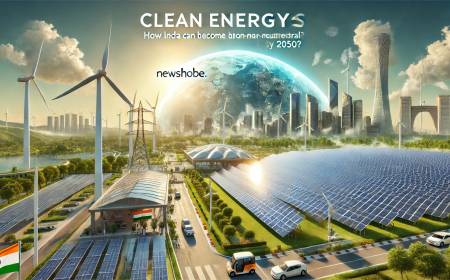 2050 तक भारत कार्बन-न्यूट्रल कैसे बनेगा? जानिए स्वच्छ ऊर्जा समाधान!