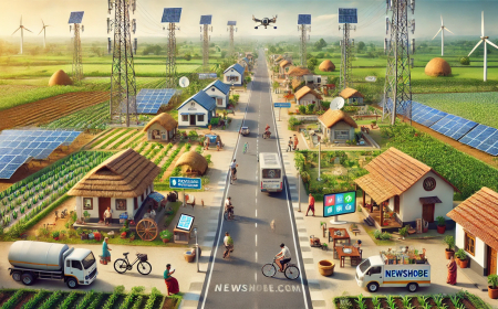 स्मार्ट विलेज: क्या ग्रामीण और शहरी भारत के बीच की खाई अब पाटी जा सकती है? ????