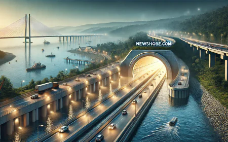 ब्रह्मपुत्र नदी के नीचे भारत की पहली चार-लेन सुरंग: असम में कनेक्टिविटी और सामरिक मजबूती का नया अध्याय?