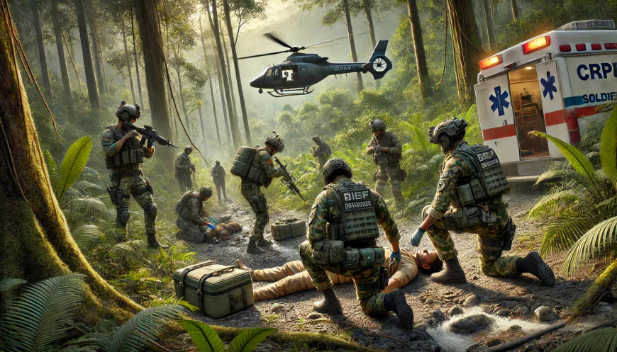 सारंडा में नक्सली आईईडी विस्फोट: सीआरपीएफ के तीन जवान घायल, रांची में इलाज जारी