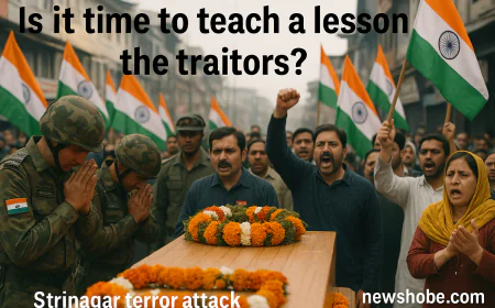 क्या अब वक़्त आ गया है देश के गद्दारों को सबक सिखाने का?
