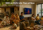 क्या 1990 की सादगी आज की तेज़ रफ्तार ज़िंदगी से बेहतर थी? जानिए चौंकाने वाली तुलना!