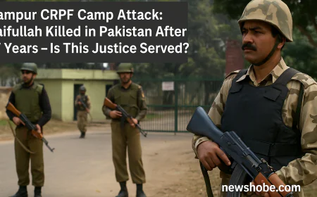 रामपुर सीआरपीएफ कैंप हमला: 17 साल बाद साजिशकर्ता सैफुल्लाह की पाकिस्तान में मौत, क्या यह न्याय की जीत है?