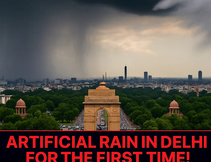 क्या कृत्रिम बारिश से बचेगी दिल्ली की हवा? पहली बार हो रहा Cloud Seeding!
