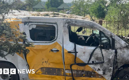 Russian air strike kills 24 in pension queue, Ukraine says