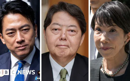 Japan is set to choose its fourth PM in five years - who could be next?