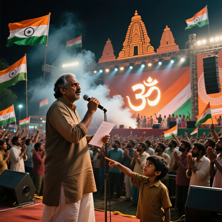 क्या नए अभिनेता की राजनीति सिर्फ वोट के लिए है? क्या धर्म का इस्तेमाल जनता को बेवकूफ बनाने के लिए किया जा रहा है?