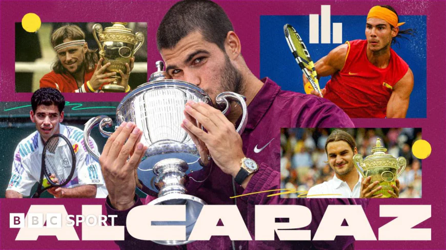 'Playing perfectly' - how does Alcaraz rank v men's tennis legends at 22?