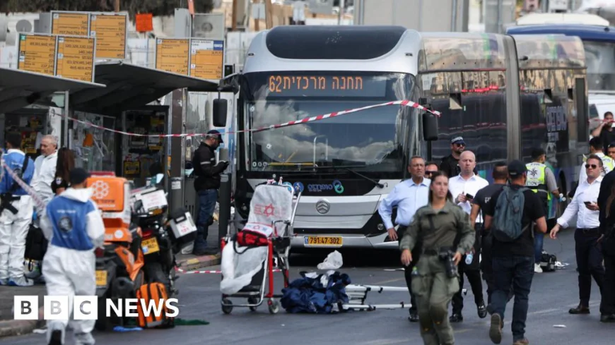 Six Israelis killed by Palestinian gunmen at Jerusalem bus stop